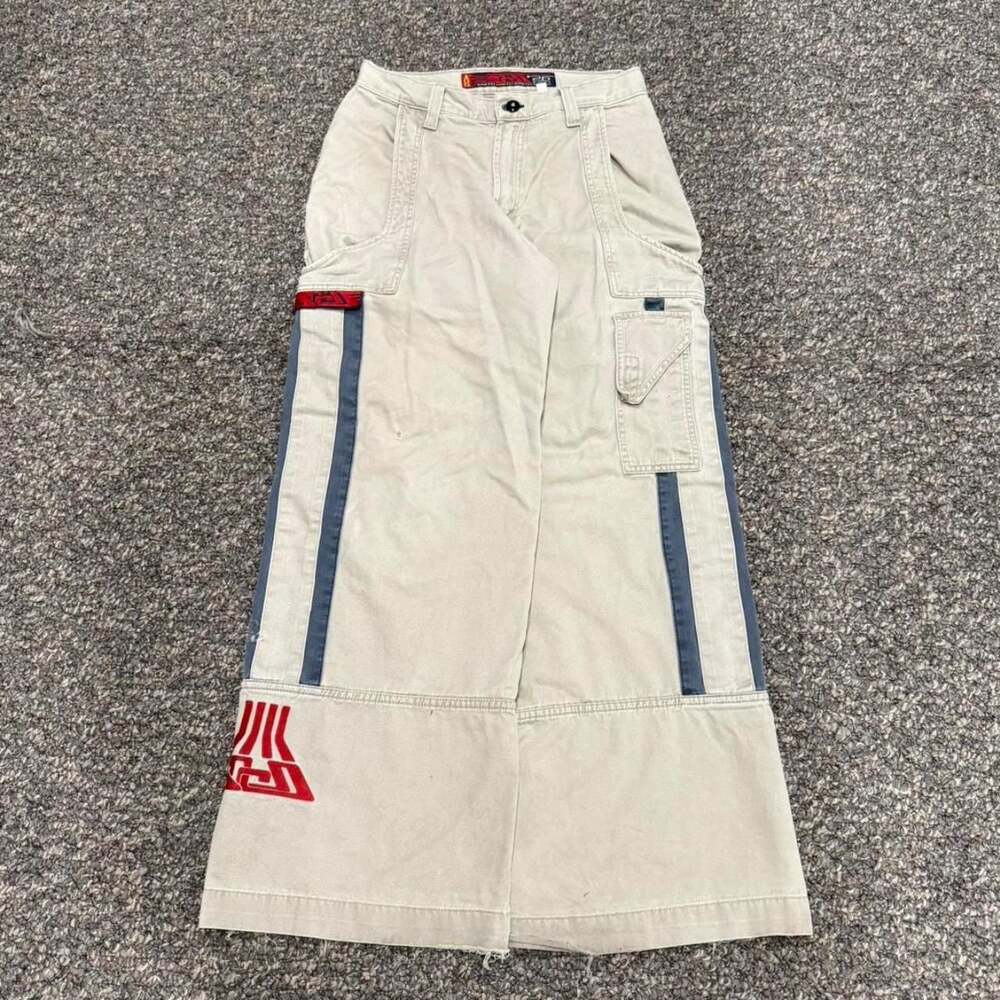 Vintage Jnco Kinetic 26 Inch Baggy Cargo Pants Khaki